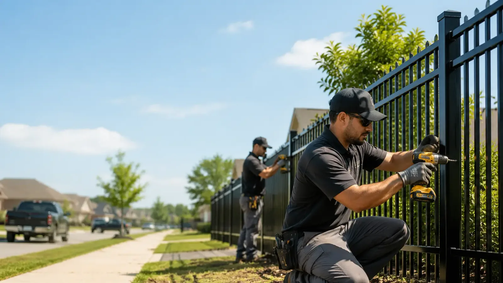 Metal Fence Installation in Lexington Park, MD